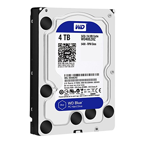 WESTERN DIGITAL HDD BLUE 4TB 3,5 5400RPM SATA 6GB/S 64MB CACHE