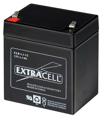 [DST-04620] BATTERIA 12V 4,5A ALLARMI UPS 4.5AH 5ah 4,2A 4,3A 4.2