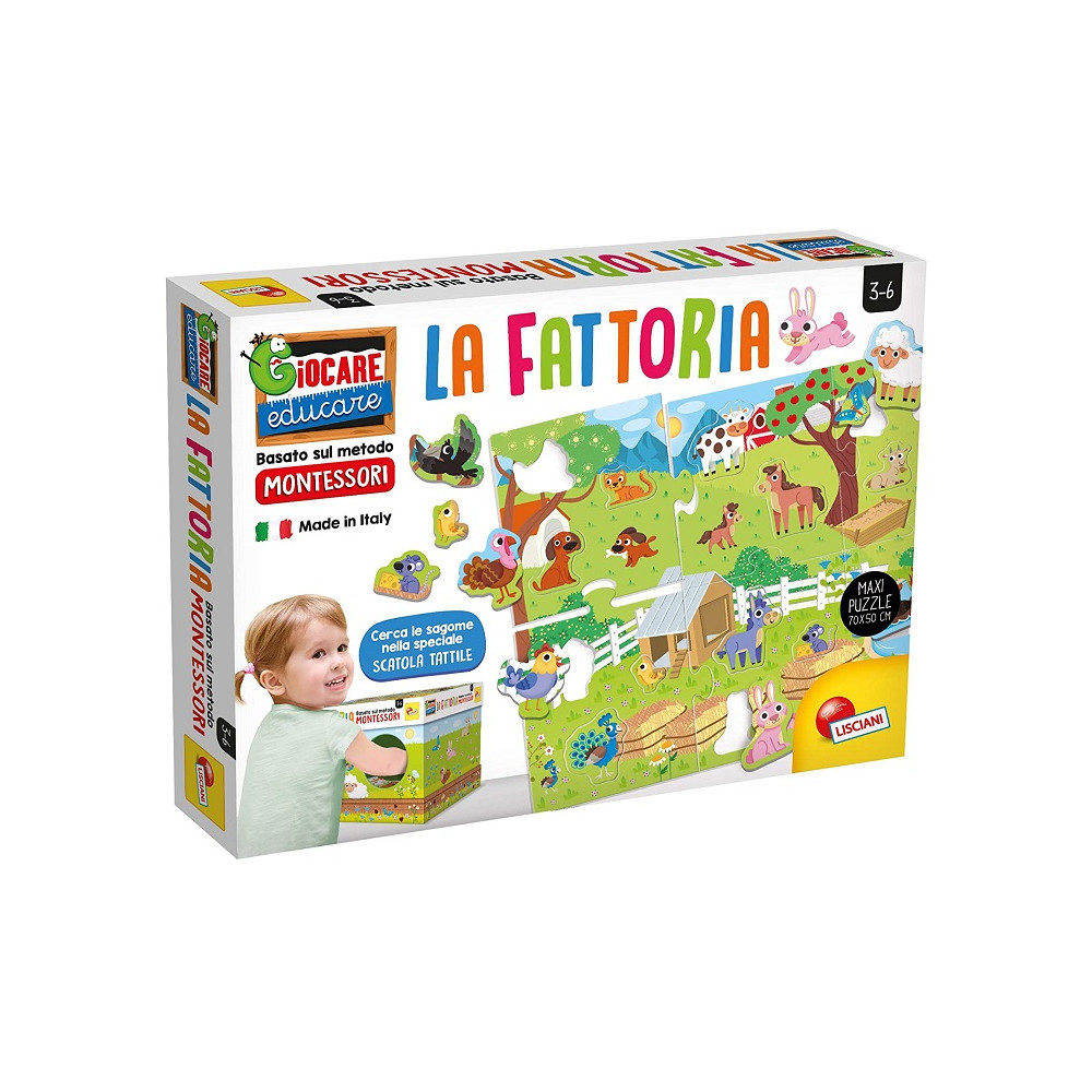 [LI72484] Giocare Educare, Montessori La Fattoria