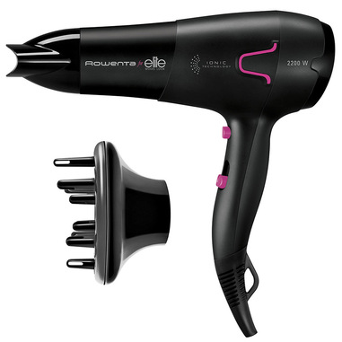[CV5622] Rowenta CV5622 Asciuga Capelli, Nero, 2200 W