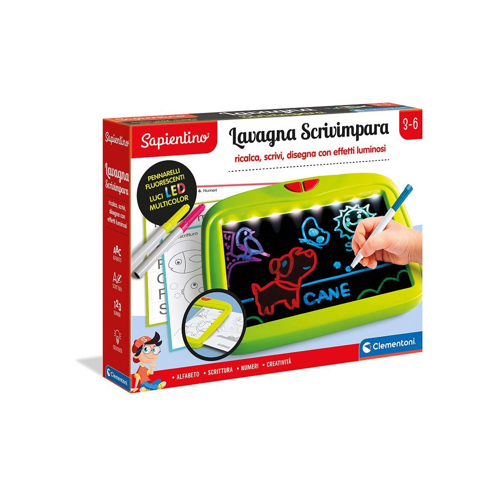 [CL16256] Clementoni Sapientino scrivimpara Lavagna LED