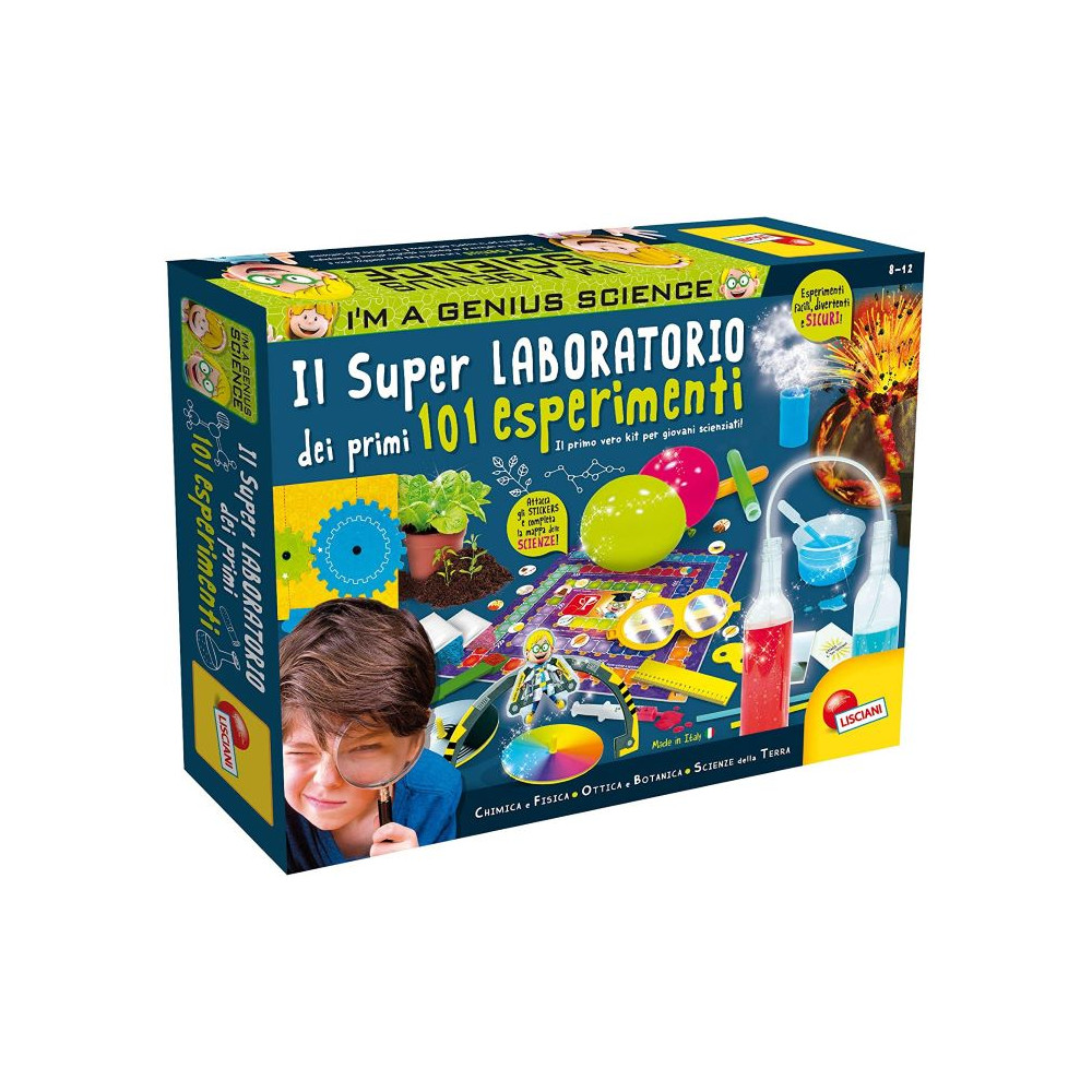 [LI69330] Lisciani Giochi Super Laboratorio dei Primi 101 Esperimenti