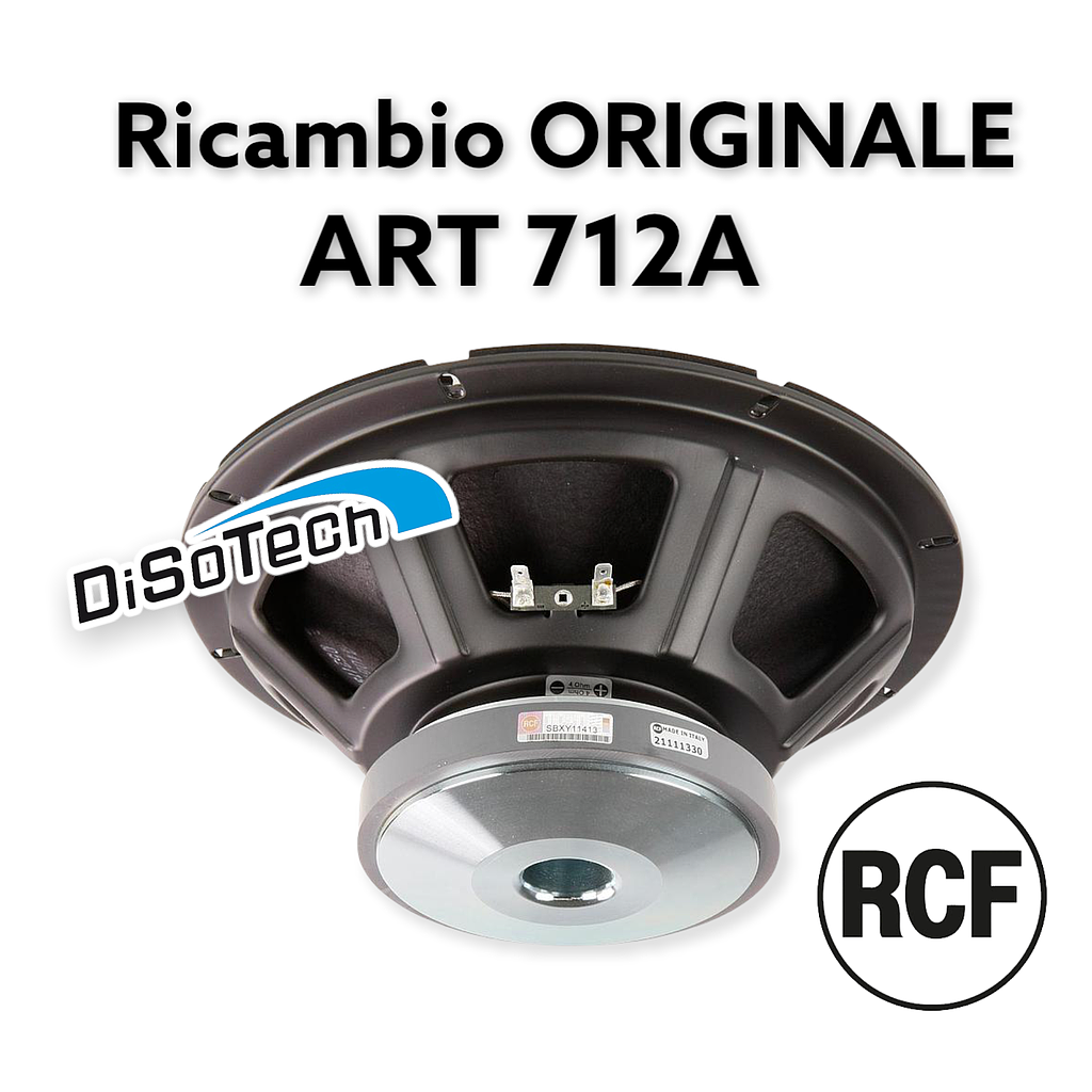 [11400029] MB12G251 Woofer RCF di ricambio originale ART712A HD 12-A MK5 11400029