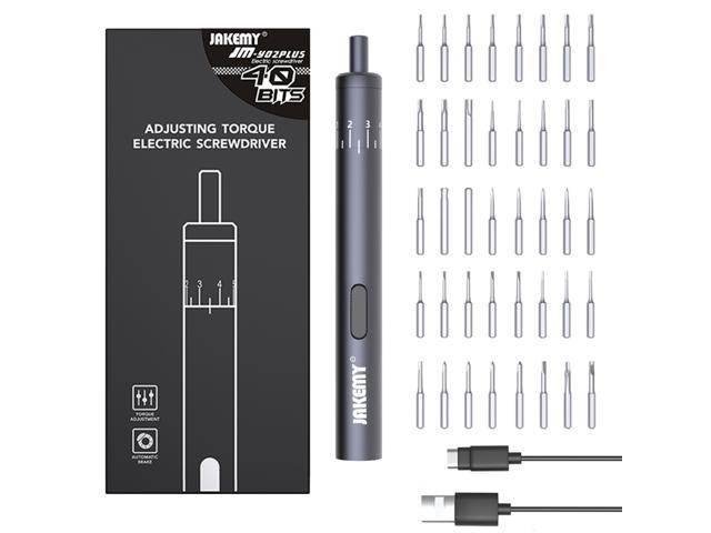 [JM-Y02 PLUS] AVVITATORE ELETTRONICO DINAMOMETRICO CON SET 40PZ. BITS