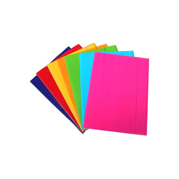 CARTELLINA CON LACCIO LATERALE BLU