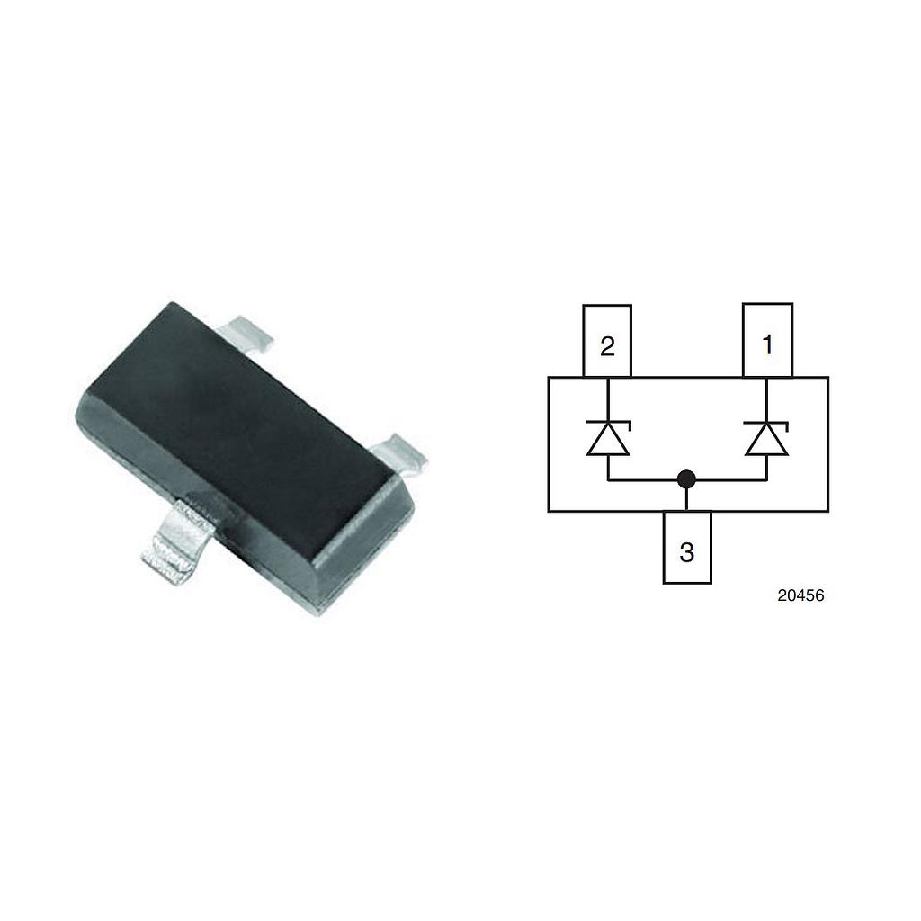 [AZ23B18-HE3-08] Doppio diodo Zener da 18V SOT-23 0.3W