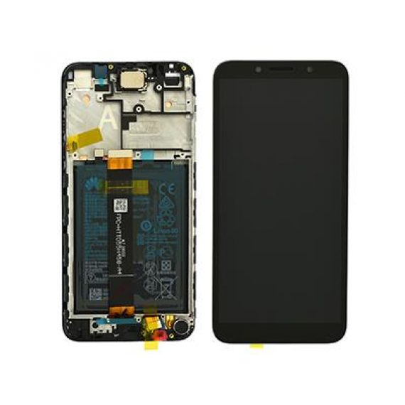 Display originale Huawei Y5P DRA-L29A, DRA-LX9 - nero