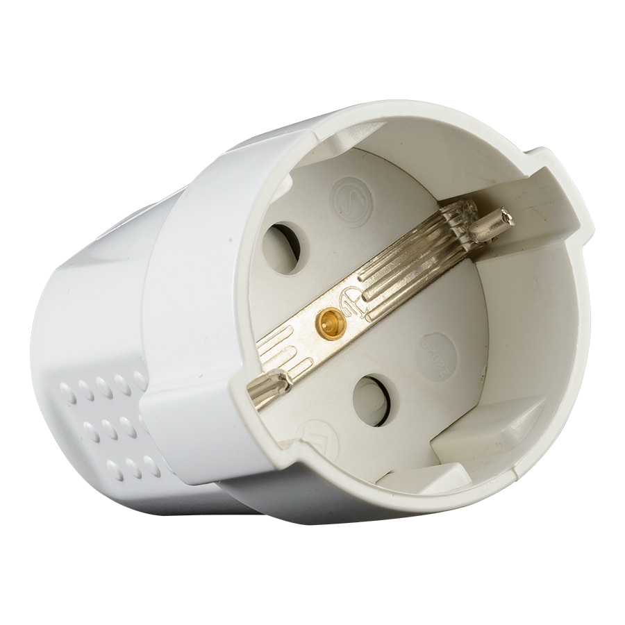 [REE7310243] Presa Schuko 16A 2p + T - Bianca