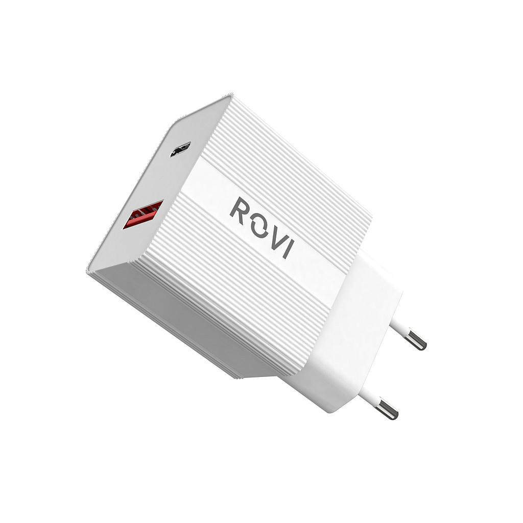 [FCHST710] ALIMENTATORE FAST CHARGER USB TIPO-C ROVI