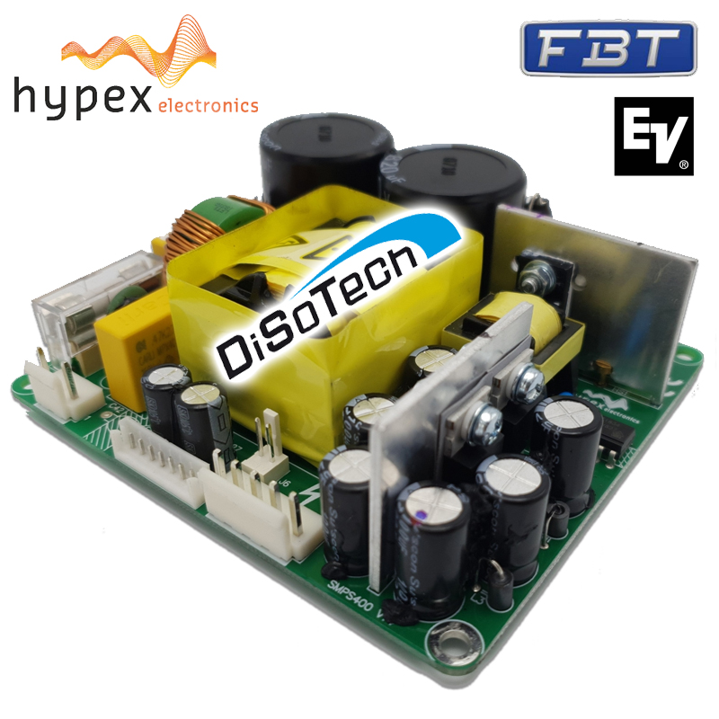 Hypex Modulo Alimentatore Switching SMPS400A180 V11 EV FBT 400W +/- 46VDC