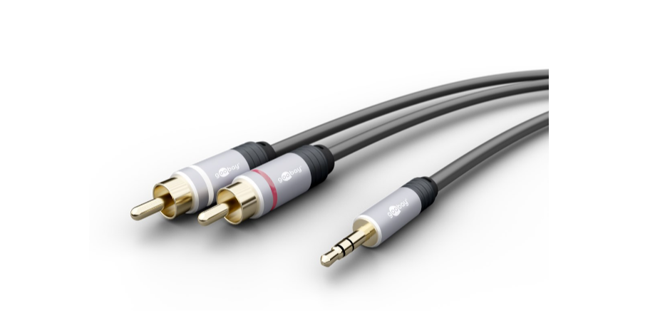 [DST-06230] Cavo Adattatore da MP3 Jack a RCA Audio