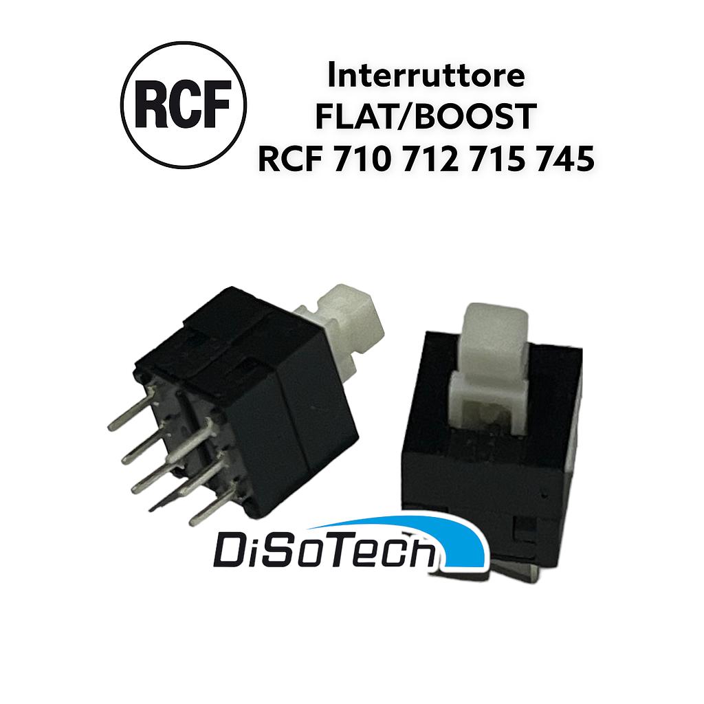 [83232023] Interruttore Switch Pulsante funzione FLAT / BOOST RCF 710A 712A 715A 745A 722A