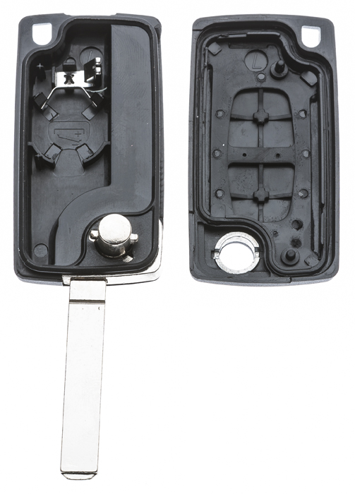 [VA2BRS2] Guscio per chiave Citroen e Peugeot 2 tasti con porta batteria