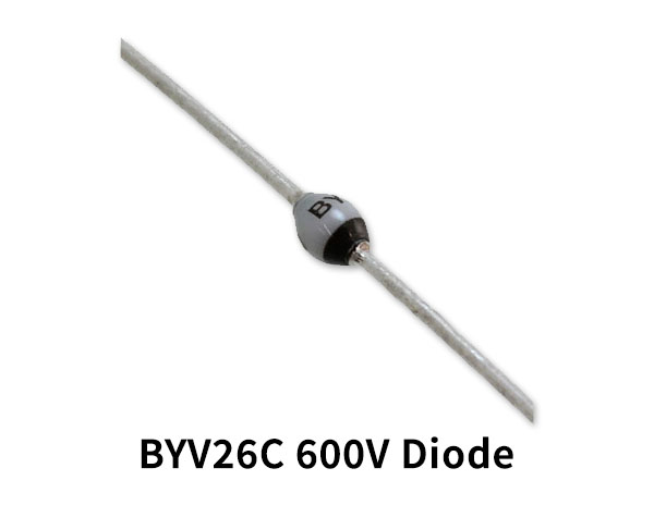 Diodo Ultra Veloce BYV26C 600V 1A 30ns