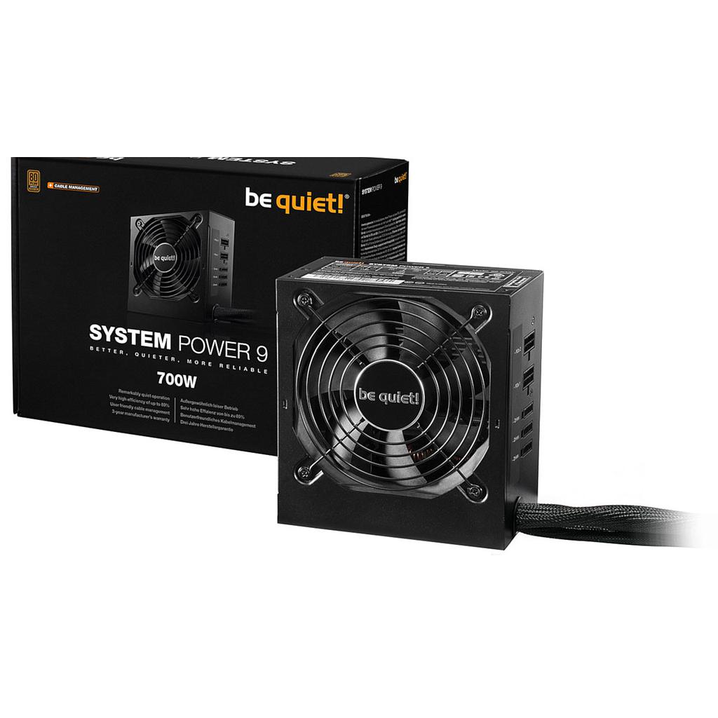 [BN303] ALIMENTATORE SEMI-MODULARE SYSTEM POWER 9 700W, 80 PLUS BRONZE