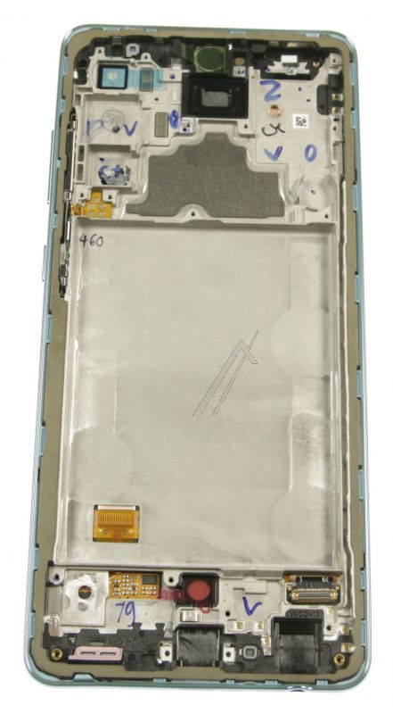 Display Lcd completo di touch screen e frame Originale per Samsung Galaxy A72 5G SM-A726 - Celeste