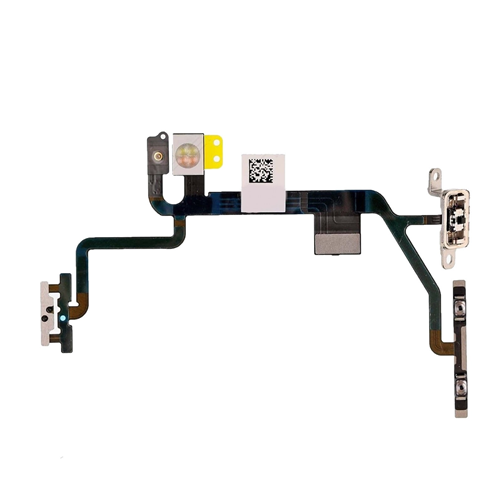 [DST-11241] TASTO ON OFF + TASTI VOLUME + FLASH CON PLACCHE IN METALLO IPHONE 8 / SE 2020
