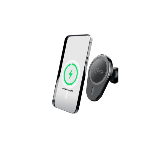 SUPPORTO AUTO MAGNETIC 15W COMPATIBILE CON MAGSAFE NERO
