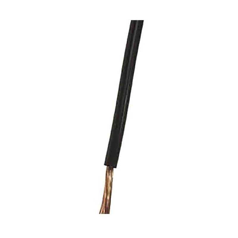 Cavo alimentazione nero 1mm singolo 16AWG