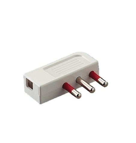 [RS9706B] Spina New Blitz 90° 10A 250V - Bianca