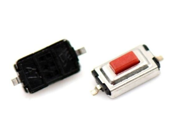 Micro Interruttore a Pulsante SMD 3x6x2mm - Rosso