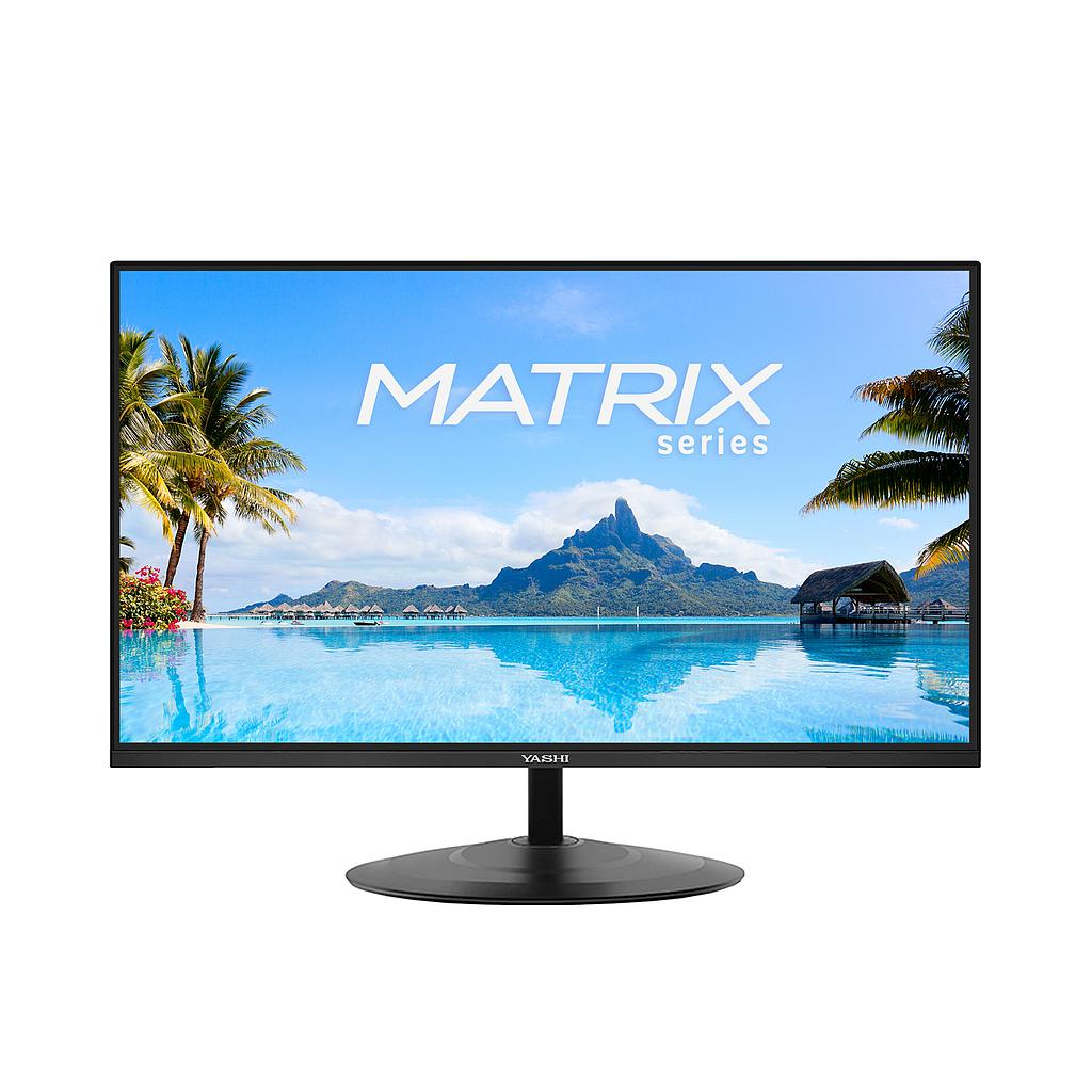 Yashi Matrix YZ2467 - Monitor LCD - 24" Full HD HDMI, VGA, USB-C - altoparlanti