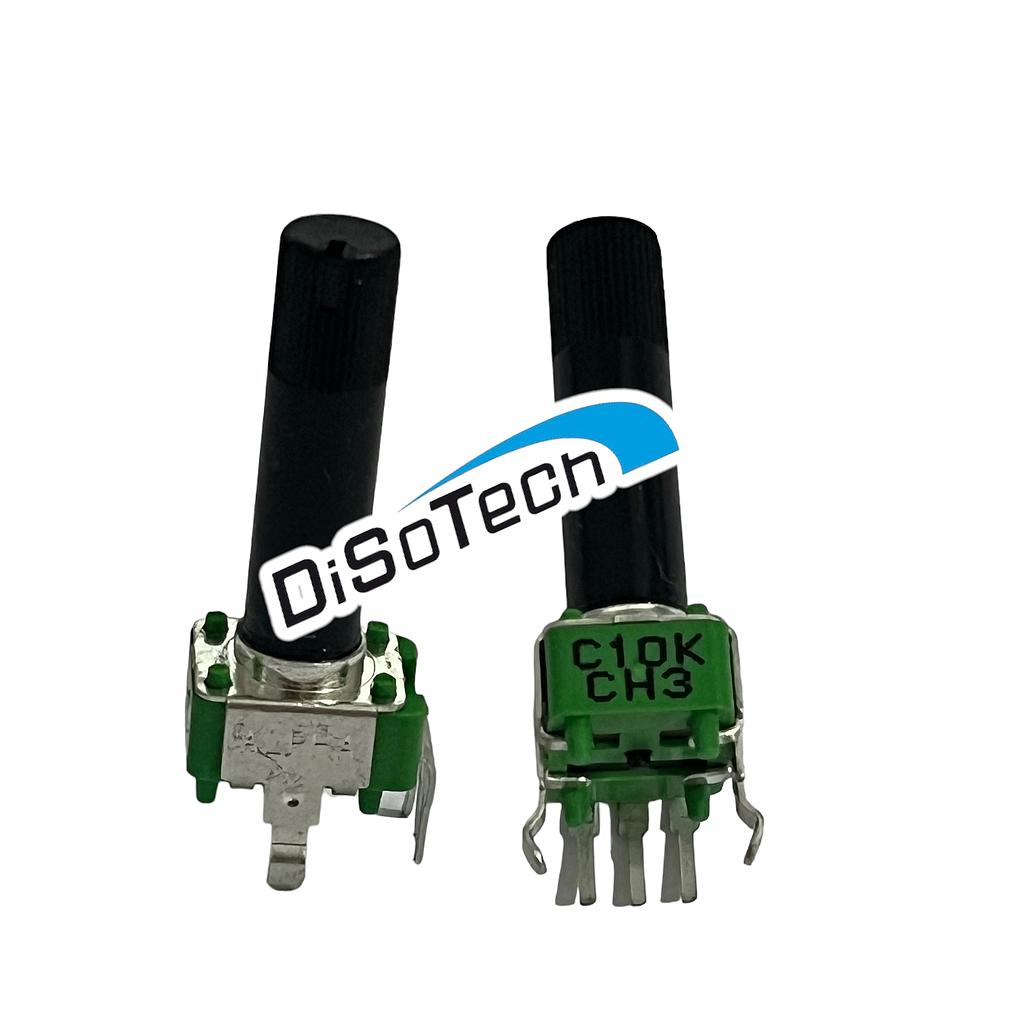 Potenziometro 10K Logaritmico Inverso C Verticale 3Pin Altezza 30mm REV LOG