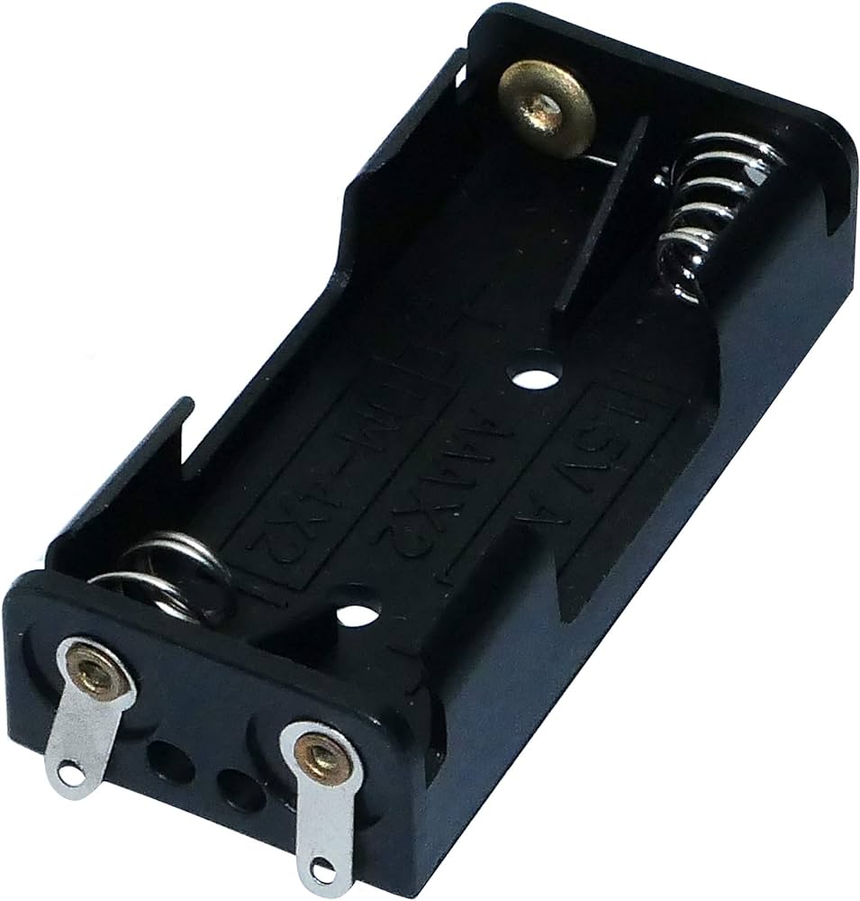 [5399749] Portabatterie porta pile supporto 2x Stilo AA