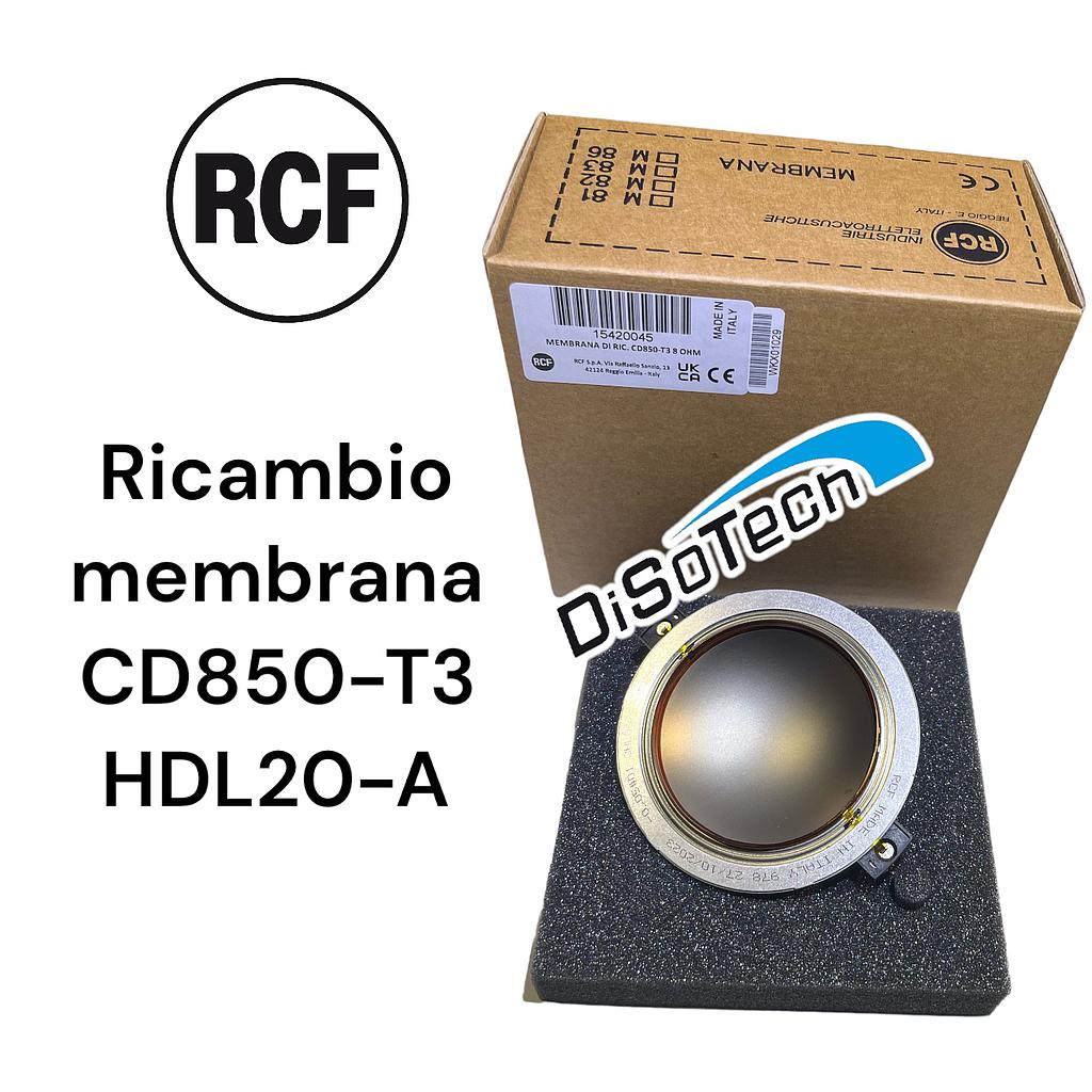 [15420045] MEMBRANA TWEETER DI RICAMBIO CD850-T3 8 OHM HDL20-A