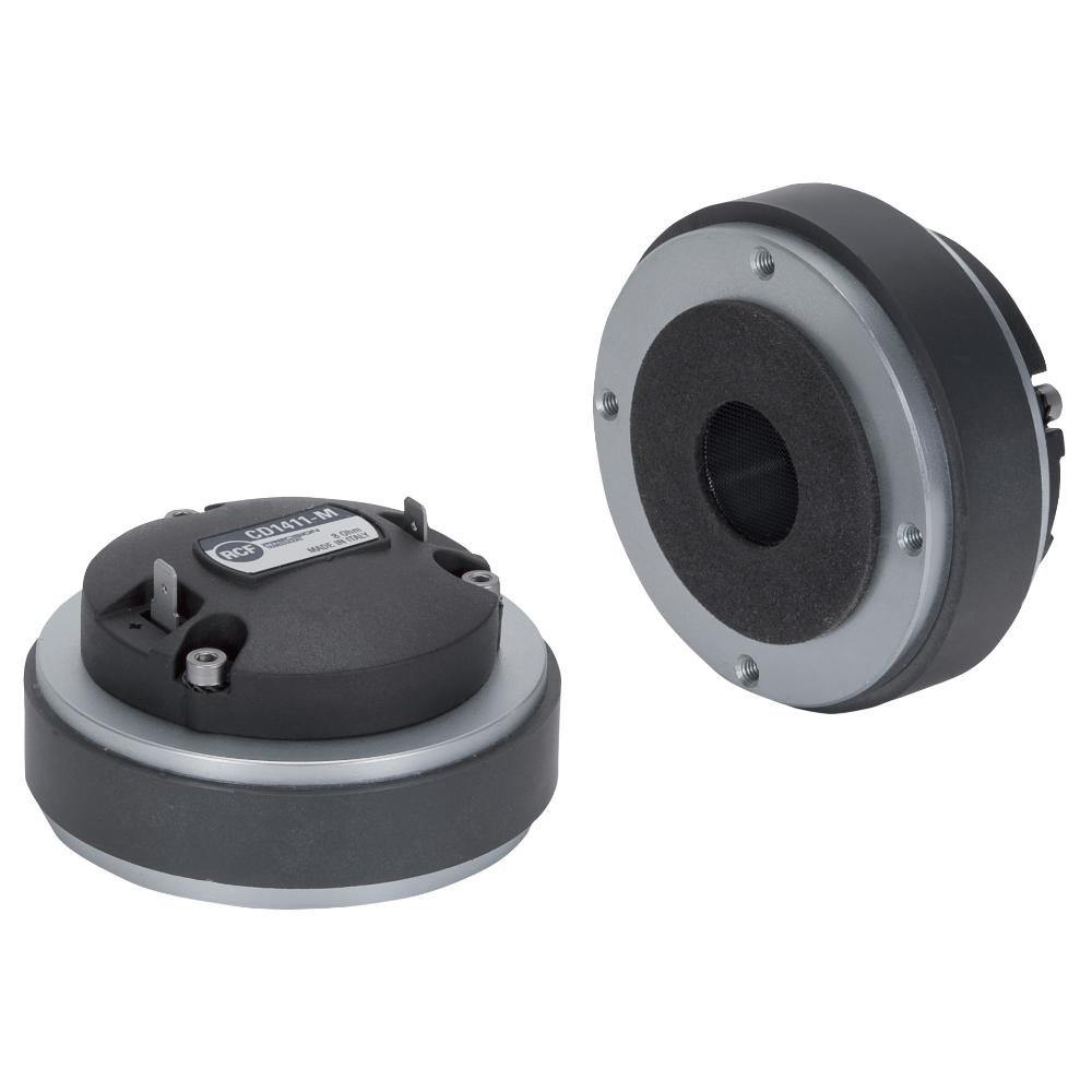 Tweeter RCF 8 Ohm 1" 25W rms, 50W program. 108 dB CD1411-M
