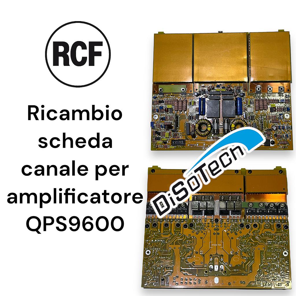 Scheda PCB amplificatore QPS9600 RCF