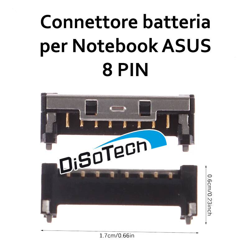 Connettore Batteria 8Pin FPC Mainboard ASUS S510U X510 U4100u