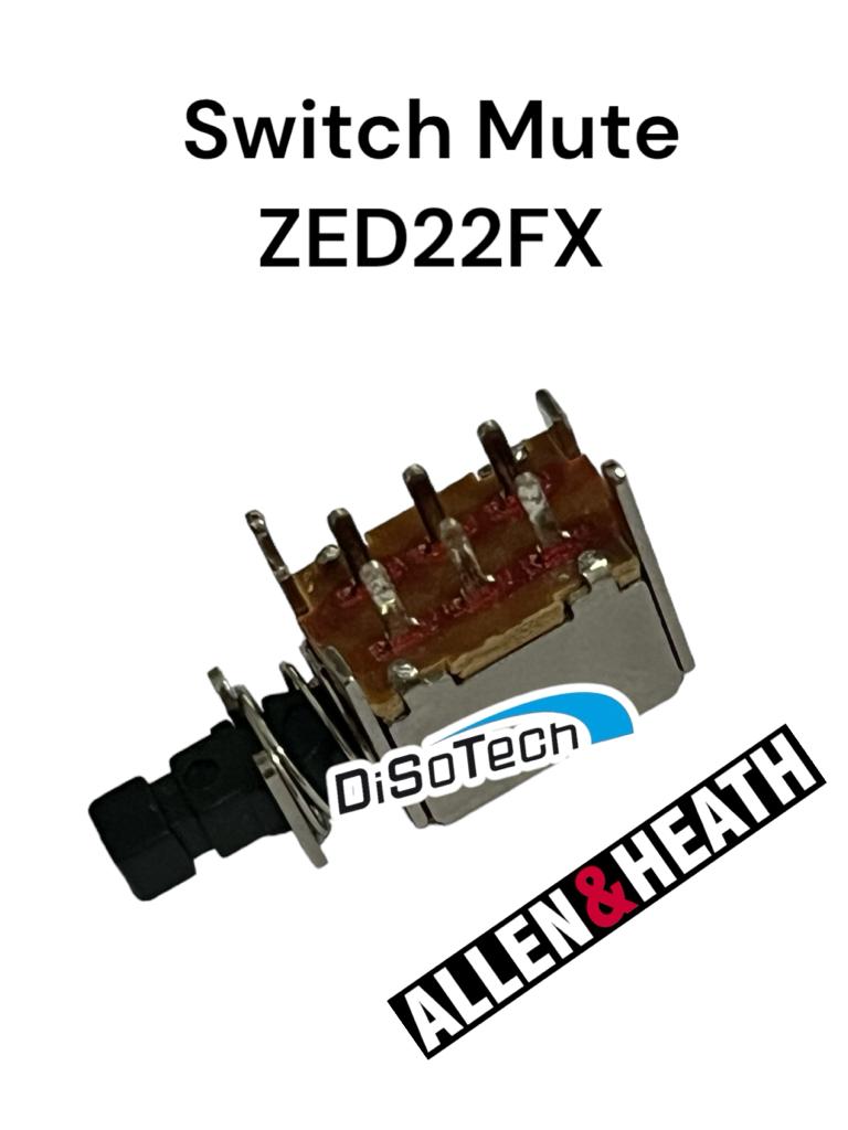 [DST-17344] Switch pulsante Mute Mixer ZED 22FX Allen&Heath