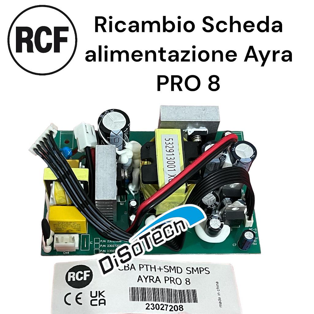 [23027208] Ricambio Scheda Alimentazione RCF Ayra PRO 8