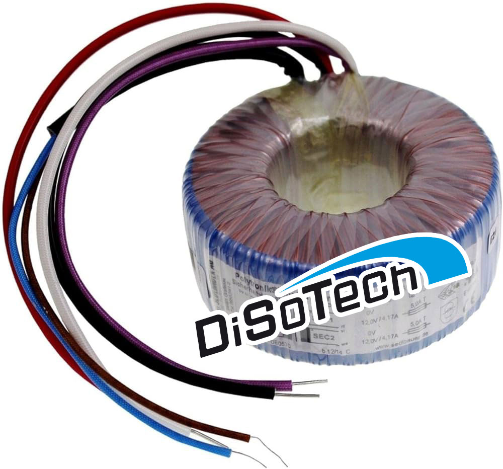 Trasformatore toroidale da 230V a 18V 0V 18V 36VA per Mixer