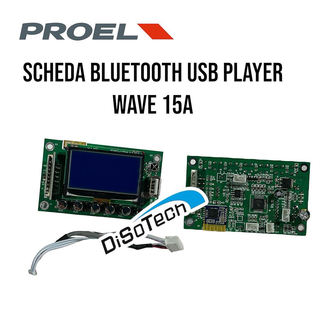 Modulo MP3/BLUETOOTH PLAYER PCBA Proel Wave 15A