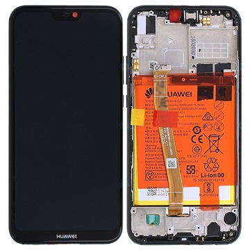 [02351VPR] DISPLAY LCD + TOUCH PER HUAWEI P20 LITE NERO - M207398