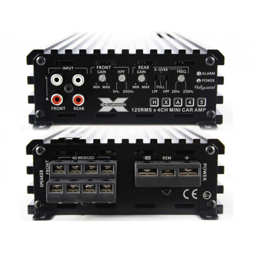 [HXA45] Amplificatore Hollywood 4x75W rms