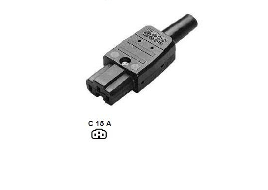 [DST-17810] Presa volante alimentazione Tripolare C15 10A 250V