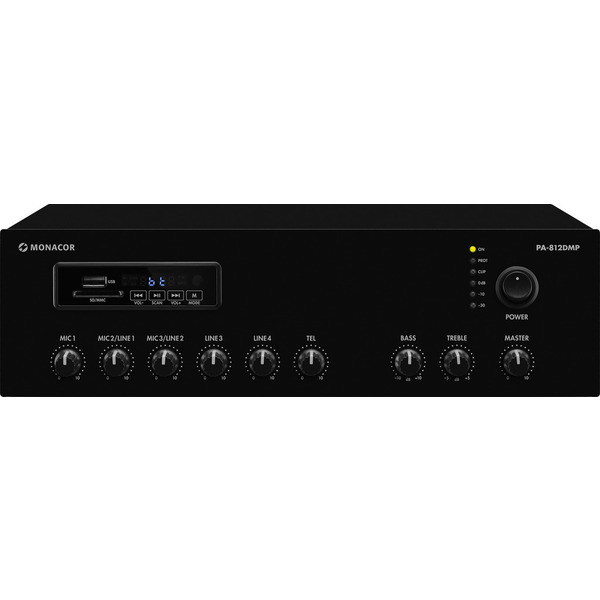 [PA-812DMP] AMPLIMIXER 100V 120W CON MP3 TUNER E BT